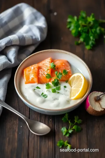 Quick Salmon with Homemade Tartar Sauce ingredients