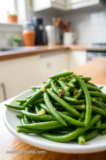 Sautéed Sea Beans with Garlic and Lemon steps