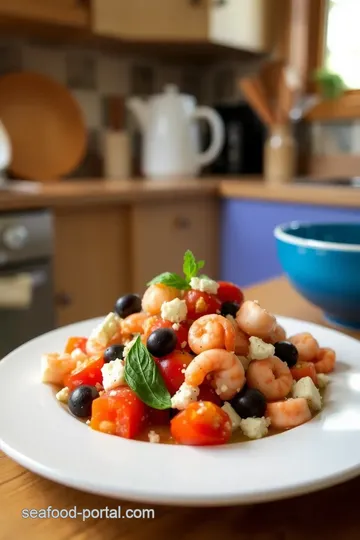 Seafood Pearl Couscous Salad with Feta steps