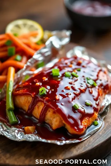 Quick Teriyaki Salmon Foil Packets