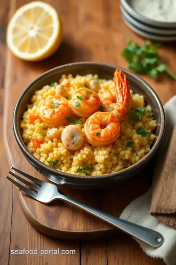 Quick & Zesty Prawn Couscous Delight