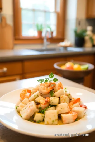 Refreshing Mixed Seafood Salad steps