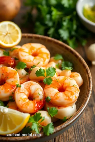 Sautéed Shrimp Salad with Zesty Dressing steps