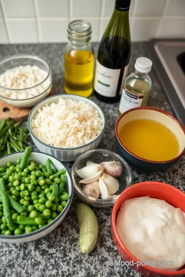 Sea of Stars Risotto ingredients