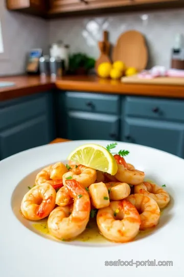 Garlic Butter Shrimp with Lemon steps