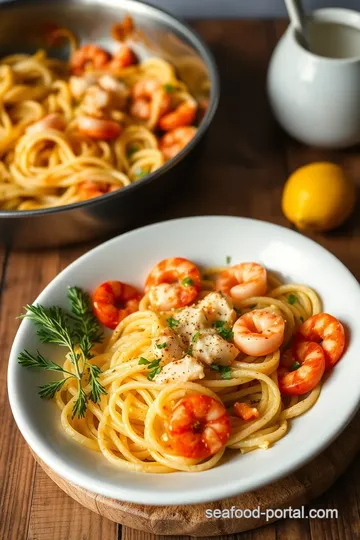 Linguine with Mixed Seafood steps