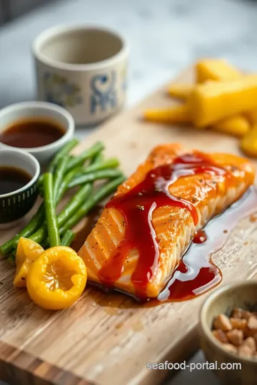 Sautéed Salmon with Honey Soy Glaze ingredients