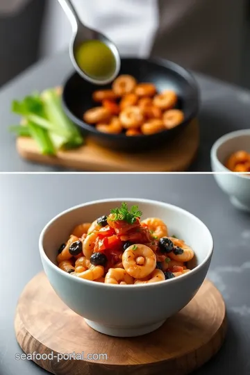 Seafood Medley with Veggie Mix and Kimchi steps