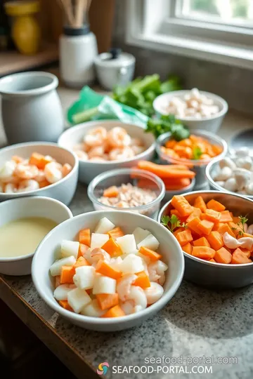 Light Seafood Soup with Fresh Herbs ingredients