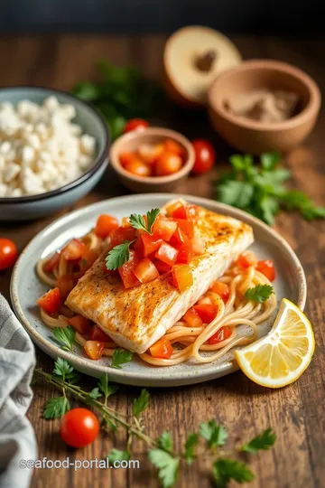 Pan-Seared Sea Bass with Fresh Tomato Salsa ingredients