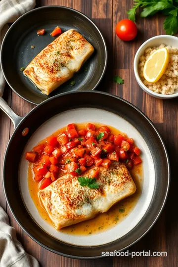 Pan-Seared Sea Bass with Fresh Tomato Salsa steps