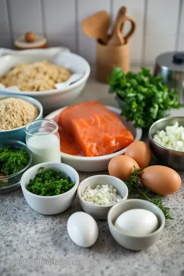 Savory Salmon Loaf: A Classic British Delight ingredients
