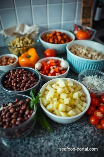 Savory Sea Island Red Peas Stew ingredients