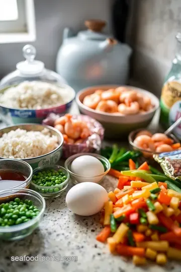 Savory Shrimp Fried Rice: A Quick and Flavorful Delight ingredients