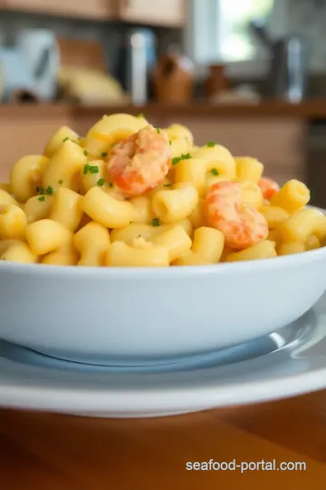 Seafood Mac and Cheese Recipe steps