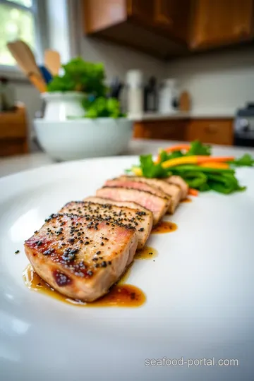 Seared Albacore Tuna Steaks with Citrus Soy Glaze steps