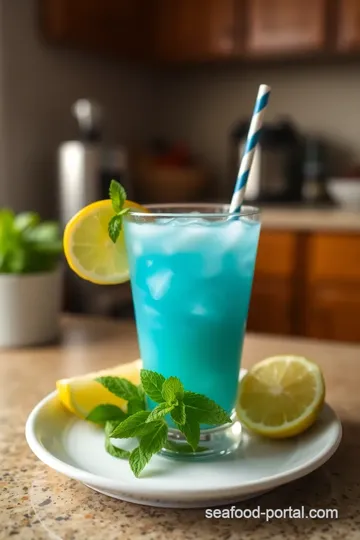 Deep Blue Sea Drink steps