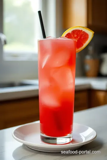 Sea Breeze Cocktail Recipe steps