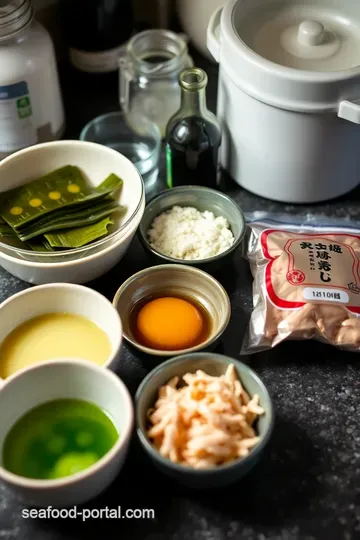 Silky Japanese Chawan-Mushi with Dashi ingredients