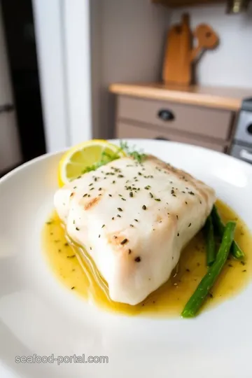 Sous Vide Sea Bass with Lemon Herb Butter steps