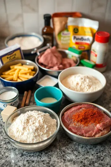 Southern Comfort: Chicken Fried Steak with Creamy Gravy ingredients