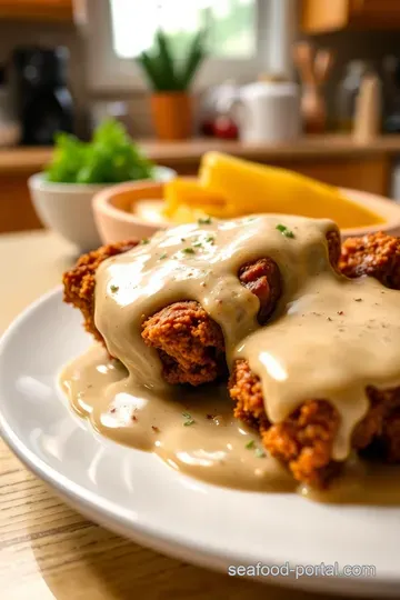 Southern Country Fried Steak with Creamy Gravy steps