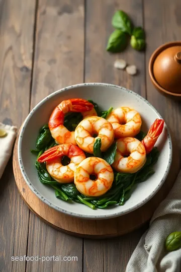 Zesty Sautéed Prawns with Spinach: A Quick and Flavorful Dish steps