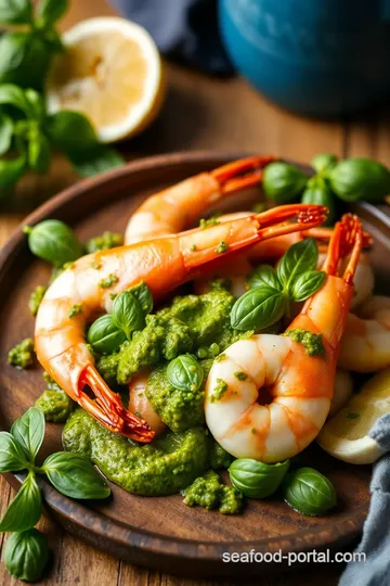 Spicy Prawn & Noodle Pesto Delight ingredients