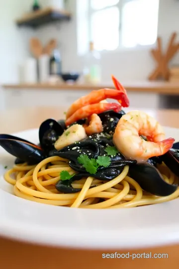 Squid Ink Seafood Pasta: 5 Best Gourmet Tips to Savor steps