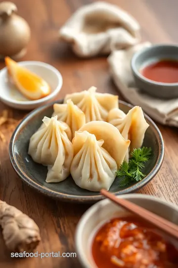 Prawn Dumplings Recipe presentation