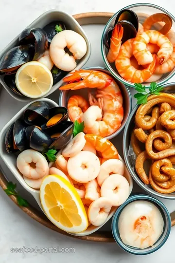 Seafood Medley with Creamy Polenta ingredients