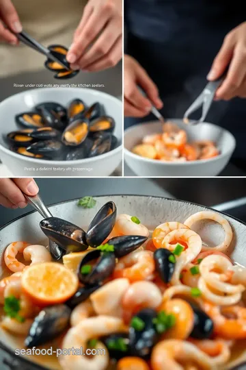 Seafood Medley with Creamy Polenta steps