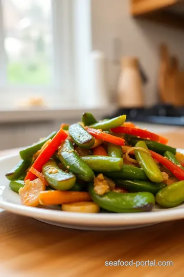 Garlic Stir-Fried Sea Cucumbers with Vegetables steps