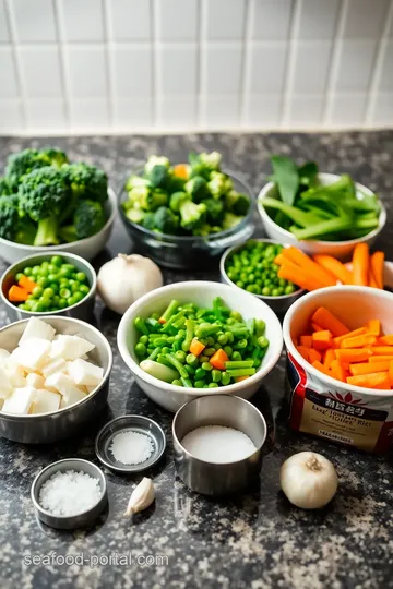 Beef Fried Rice with Fresh Vegetables ingredients