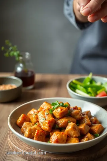 Quick Stir-Fry with Chicken Beef or Shrimp presentation