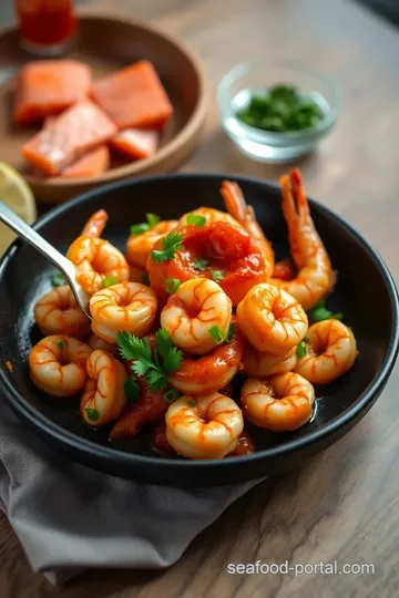 Stir-Fry Spicy Prawn & Salmon with Veggies steps