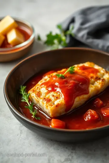 Pan-Seared Seabass with Sweet Chilli Sauce presentation