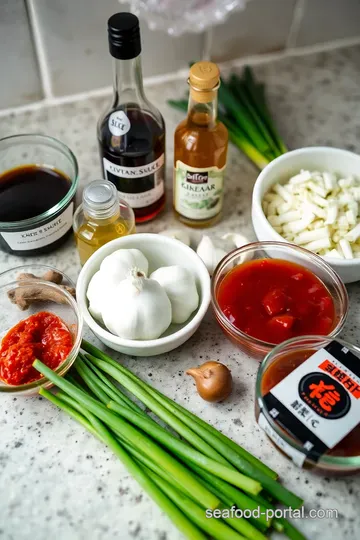 Sweet & Savory Grilled Korean Short Ribs (Galbi) ingredients