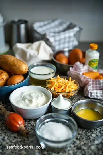 Ultimate Twice Baked Potatoes: The Comfort Food of Your Dreams ingredients