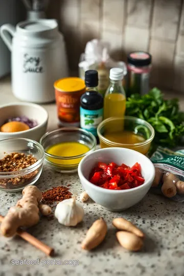 Zesty BBQ Tuna Steak Marinade: A Grilled Delight ingredients