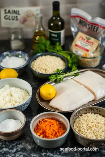 Zesty Citrus Herb Crusted White Sea Bass ingredients