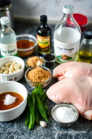 Zesty Grilled Chicken Adobo: A Taste of the Philippines on Your Grill ingredients
