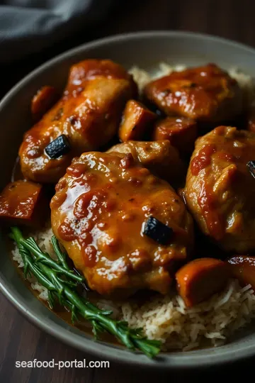 Zesty Grilled Chicken Adobo: A Taste of the Philippines on Your Grill presentation