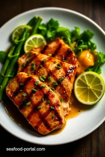 Zesty Grilled Tuna Steaks: A Flavorful Marination Adventure presentation