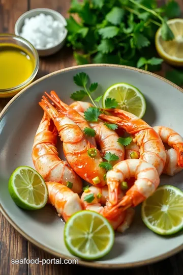 Zesty Lime Prawn Umai ingredients