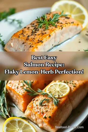 Best Easy Salmon Recipe: Flaky Lemon-Herb Perfection! : PIN FOR LATER Best Easy Salmon Recipe: Flaky Lemon-Herb Perfection!