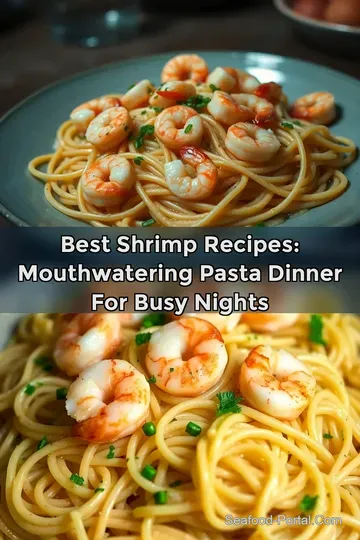 Best Shrimp Recipes: Mouthwatering Pasta Dinner for Busy Nights : PIN FOR LATER Best Shrimp Recipes: Mouthwatering Pasta Dinner for Busy Nights