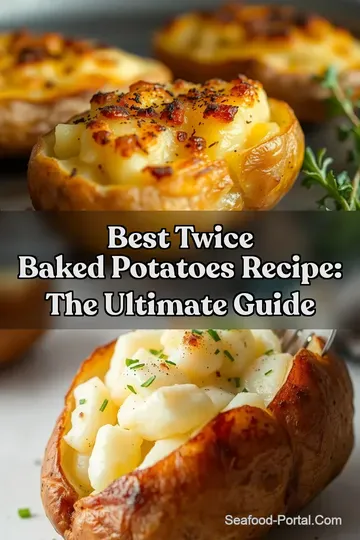 Best Twice Baked Potatoes Recipe: The Ultimate Guide : PIN FOR LATER Best Twice Baked Potatoes Recipe: The Ultimate Guide