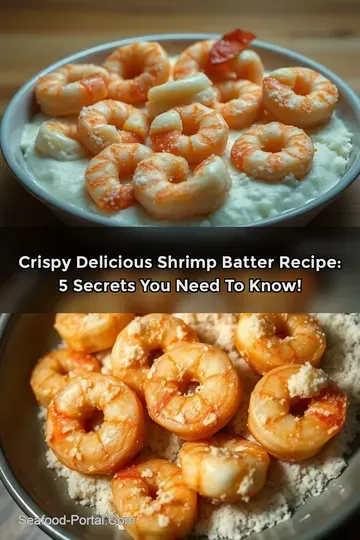 Crispy Delicious Shrimp Batter Recipe: 5 Secrets You Need to Know! : PIN FOR LATER Crispy Delicious Shrimp Batter Recipe: 5 Secrets You Need to Know!