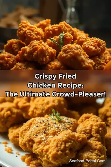 Crispy Fried Chicken Recipe: The ULTIMATE Crowd-Pleaser! : PIN FOR LATER Crispy Fried Chicken Recipe: The ULTIMATE Crowd-Pleaser!